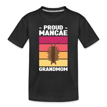 Rollassel - Kinder Premium Bio T-Shirt - Schwarz - Vorne