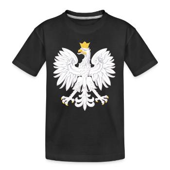 Polska Adler - T-shirt bio Premium Enfant - noir - Devant