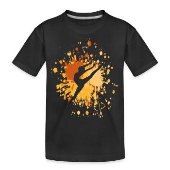 J’adore dancing color splash - T-shirt bio Premium Enfant - noir - Devant