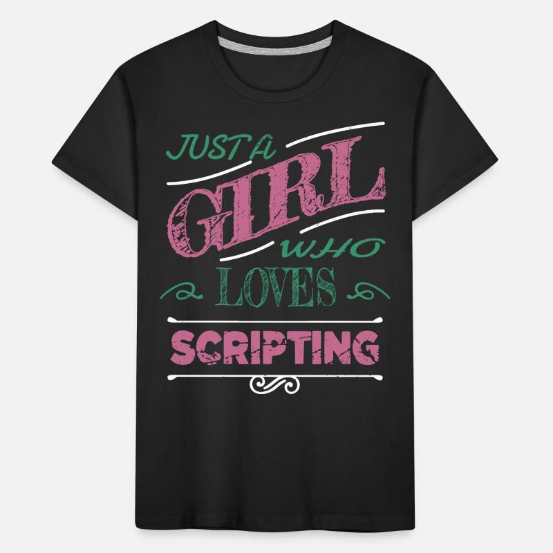 fun computer scientist quote statement Kinder Premium Bio T-Shirt