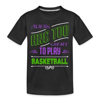 alien i dont speak human alien spaceship - Kinder Premium Bio T-Shirt - Schwarz - Vorne