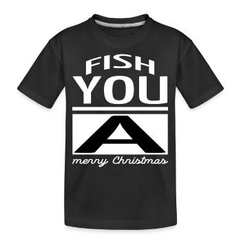 bahamas dinosaur funny quote fishing christmas - Kinder Premium Bio T-Shirt - Schwarz - Vorne