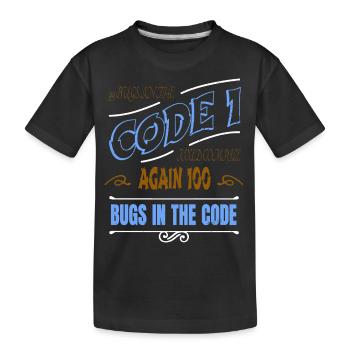 Déclaration Geek Fun Happy C Plus Plus - T-shirt bio Premium Enfant - noir - Devant