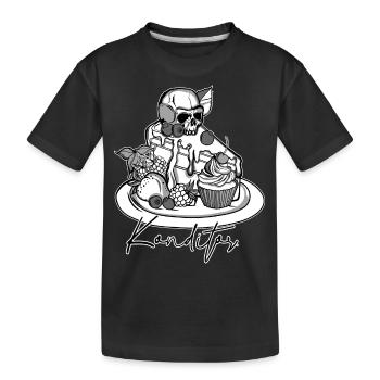 Confiseur // Illustration - T-shirt bio Premium Enfant - noir - Devant