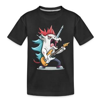 Mélodie magique - T-shirt bio Premium Enfant - noir - Devant