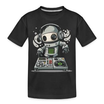 Beat Blender - Kids' Premium Organic T-Shirt - black - Front