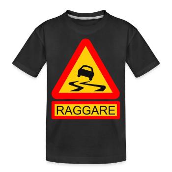 Beware of greasers - Kids' Premium Organic T-Shirt - black - Front