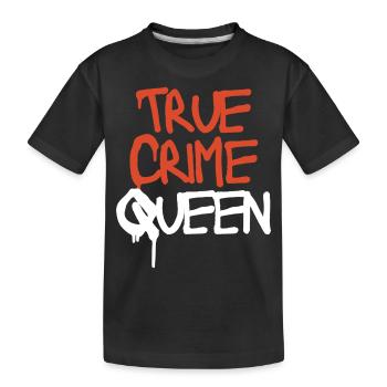 Helloween - True Crime Queen - Rouge et Blanc - T-shirt bio Premium Enfant - noir - Devant