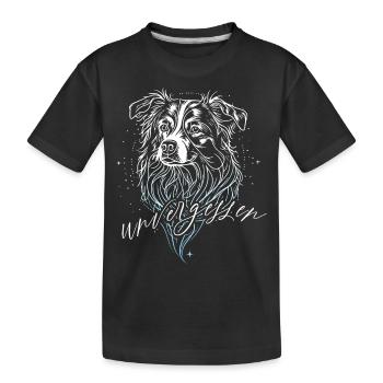 unvergessen - Kinder Premium Bio T-Shirt - Schwarz - Vorne