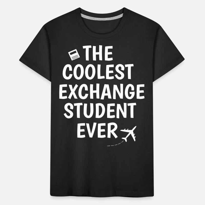 Coolest exchange student ever Kids' Premium Organic T-Shirt
