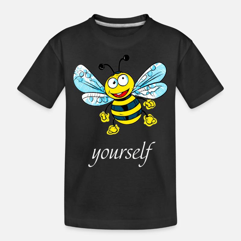Être (e) vous-même - T-shirt bio Premium Enfant - noir