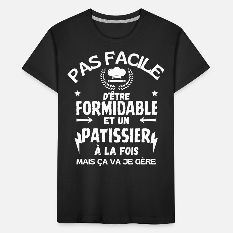 HERVORRAGENDER KONDITOR Kinder Premium Bio T-Shirt