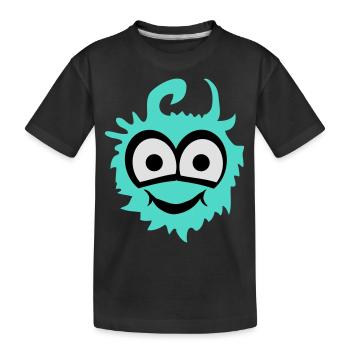 Monstre Mignon - T-shirt bio Premium Enfant - noir - Devant
