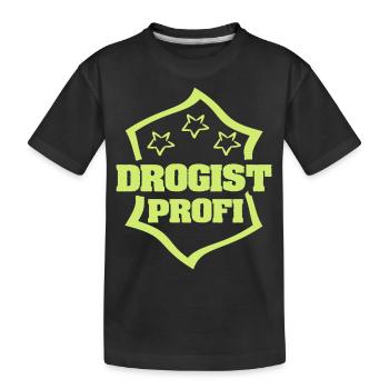 Profession : Pharmacien - T-shirt bio Premium Enfant - noir - Devant