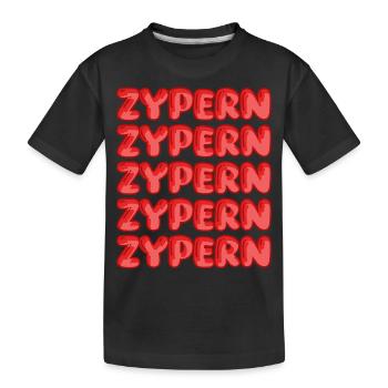 Cadeau pour Chypre - T-shirt bio Premium Enfant - noir - Devant