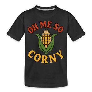 Oh moi tellement ringard - T-shirt bio Premium Enfant - noir - Devant