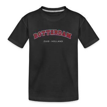 Rotterdam Hollande-Méridionale - T-shirt bio Premium Enfant - noir - Devant