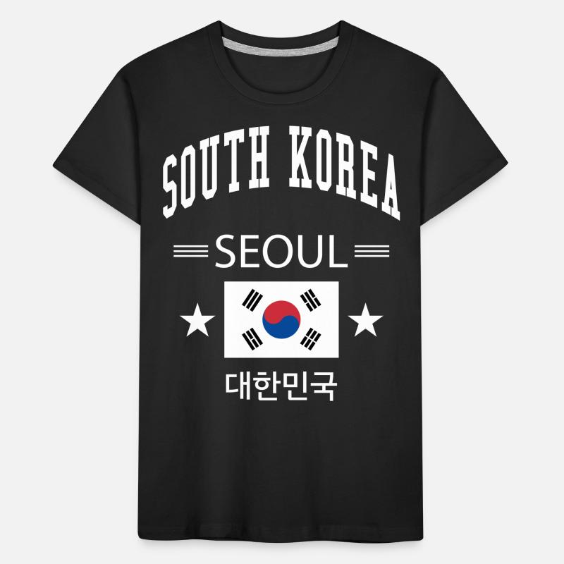 Corée du Sud T-shirt bio Premium Enfant