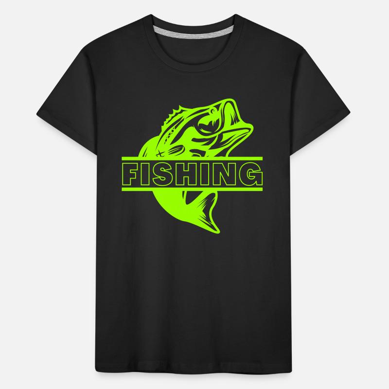 Fish Kids' Premium Organic T-Shirt