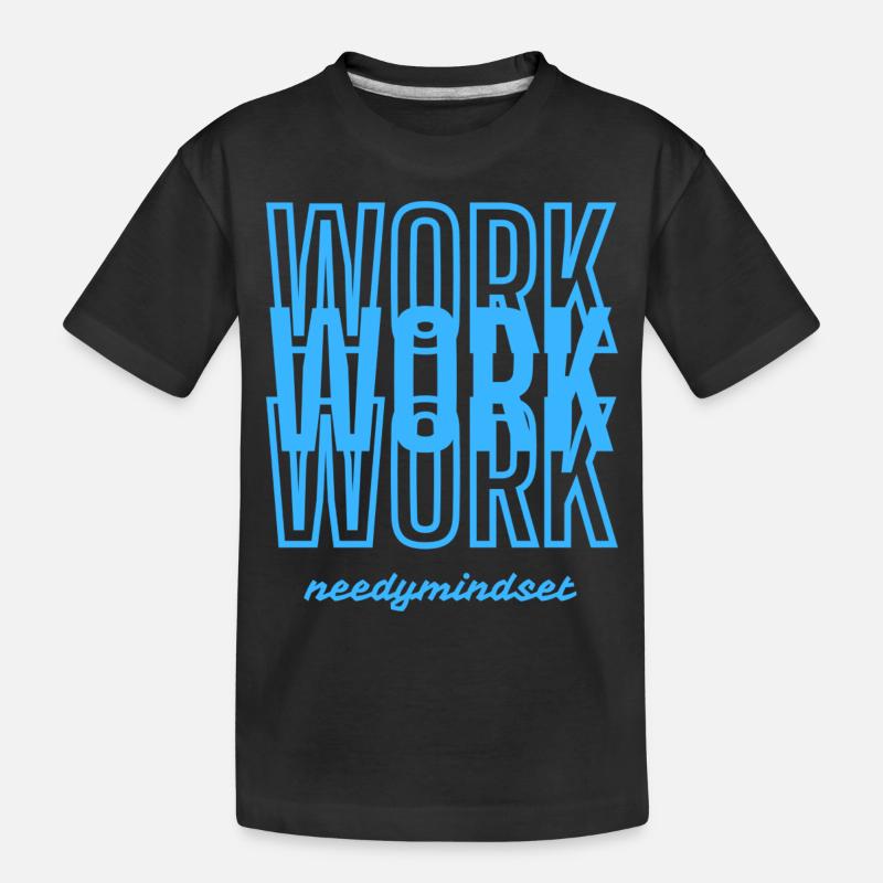 Needymindset Work - T-shirt bio Premium Enfant - noir