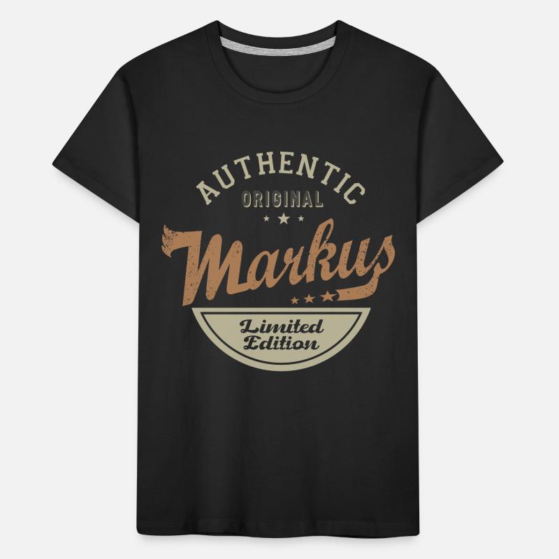 Markus gift Tshirt personalized name markus Kids' Premium Organic T-Shirt