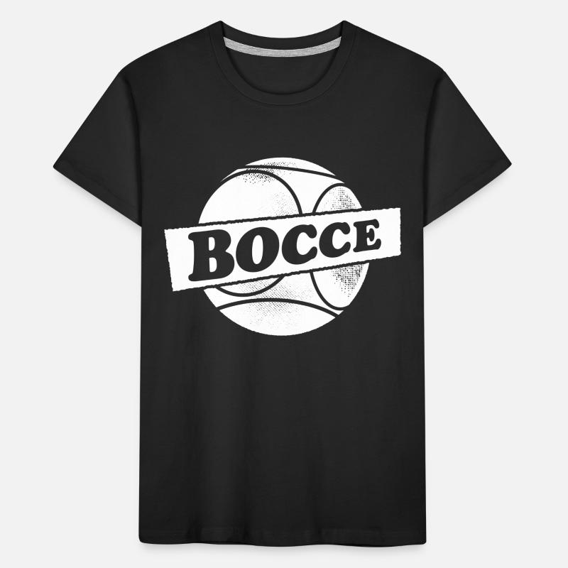 Boule de pétanque avec Jack Bocci Jeu de pétanque T-shirt bio Premium Enfant