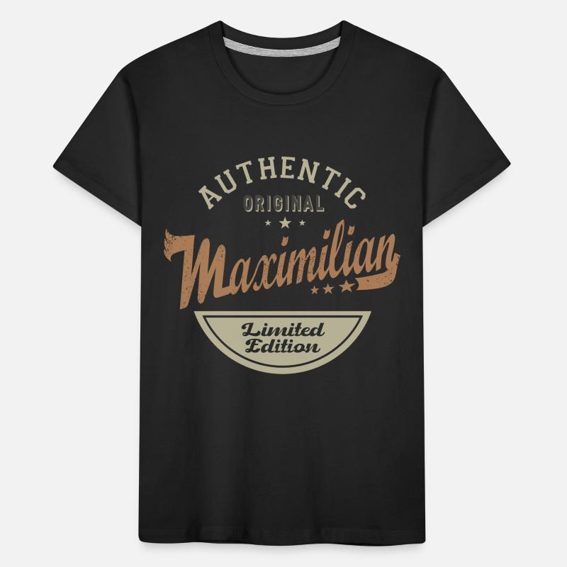 Maximilian Tshirt personalized name maximilian Kids' Premium Organic T-Shirt