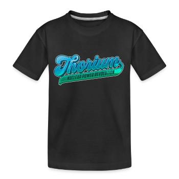 Révolution du thorium | L’avenir de l’énergie nucléaire - T-shirt bio Premium Enfant - noir - Devant