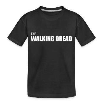 The Walking Dread - Kids' Premium Organic T-Shirt - black - Front