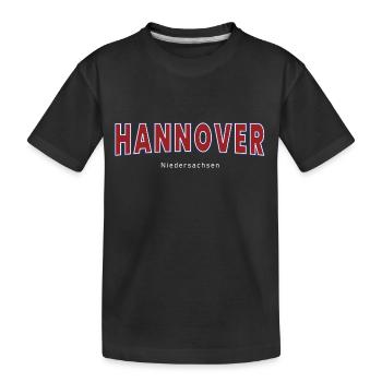 Hannover - Kinder Premium Bio T-Shirt - Schwarz - Vorne