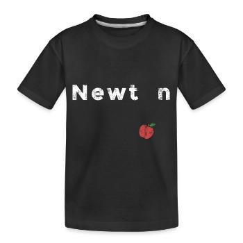 Isaac Newton - T-shirt bio Premium Enfant - noir - Devant