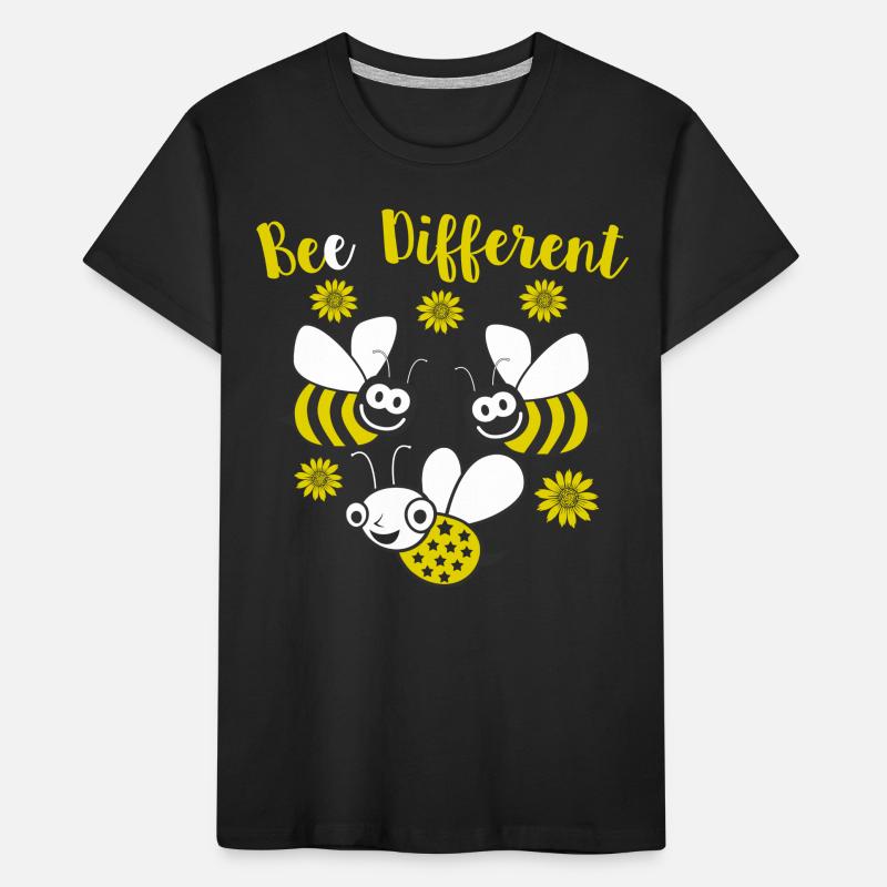 Bee Different Kids' Premium Organic T-Shirt