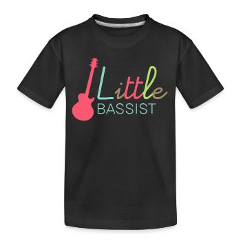 Little bassist - T-shirt bio Premium Enfant - noir - Devant
