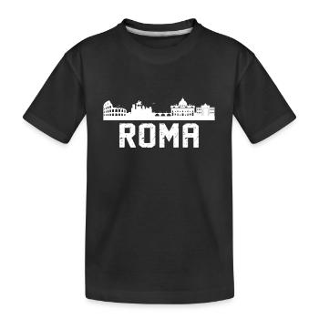 Horizon de Rome - T-shirt bio Premium Enfant - noir - Devant