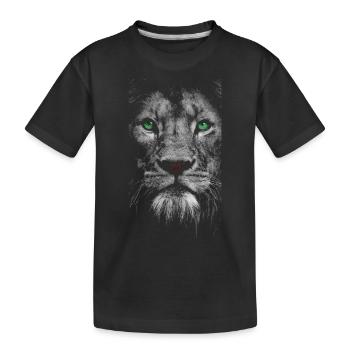 Lyon Face - T-shirt bio Premium Enfant - noir - Devant