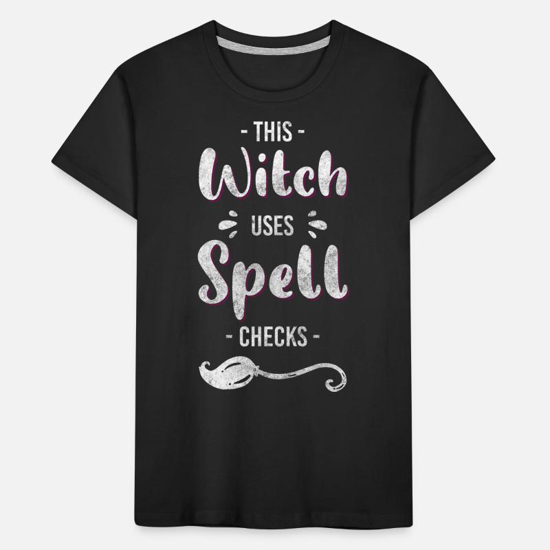 Witch Halloween Kids' Premium Organic T-Shirt