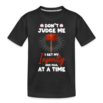 Livreurs de lettres de bureau de poste Livreurs de colis Facteurs - T-shirt bio Premium Enfant - noir - Devant