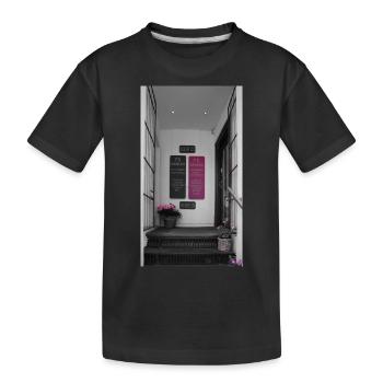 Grey Copenhagen - Kids' Premium Organic T-Shirt - black - Front