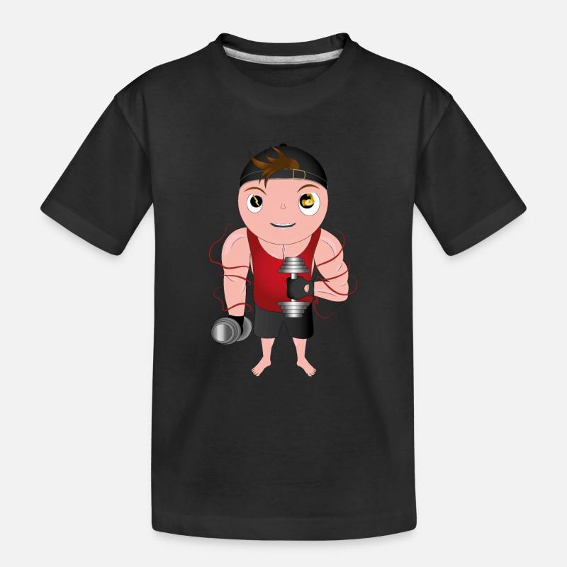 Sascha - T-shirt bio Premium Enfant - noir