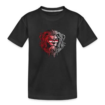 Indonesien - Kinder Premium Bio T-Shirt - Schwarz - Vorne