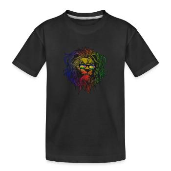 Neukaledonien - Kinder Premium Bio T-Shirt - Schwarz - Vorne