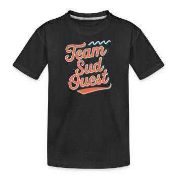 Team Sud-Ouest - T-shirt bio Premium Enfant - noir - Devant