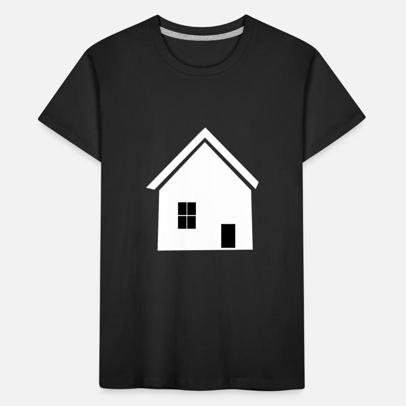 Constructeurs Architecte Maison Maisons Immobilier T-shirt bio Premium Enfant
