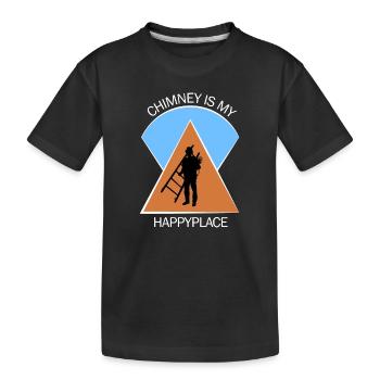 Chimney Sweep Chimney Sweep - Kids' Premium Organic T-Shirt - black - Front