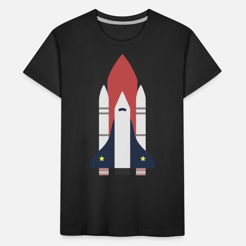 Rocket space gift idea Kids' Premium Organic T-Shirt