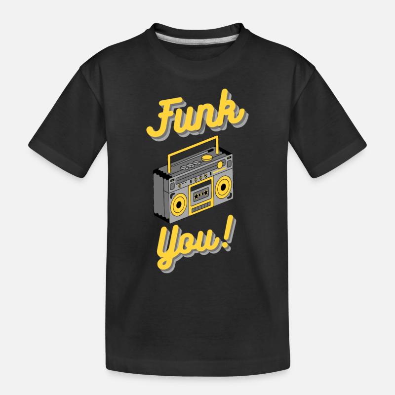 Funk Vous - T-shirt bio Premium Enfant - noir