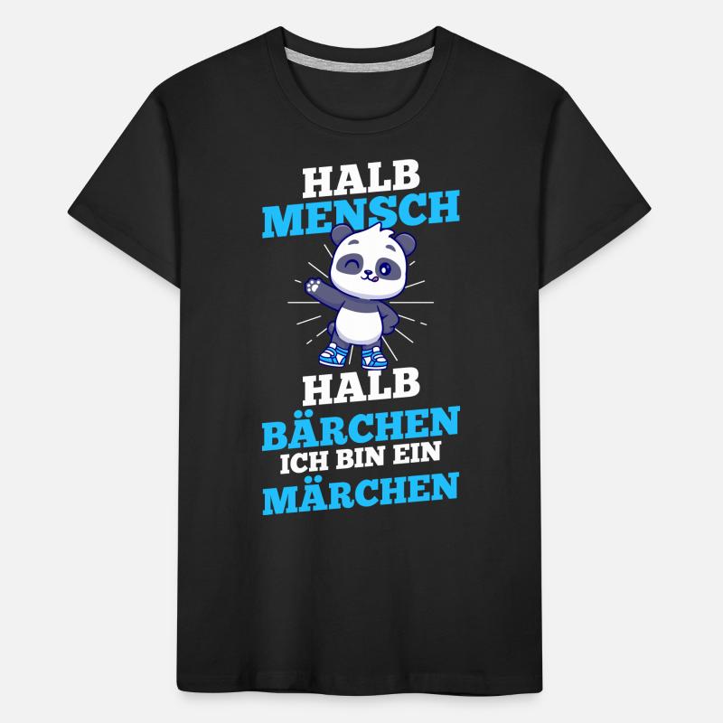 Half Human, Half Bear Kids' Premium Organic T-Shirt