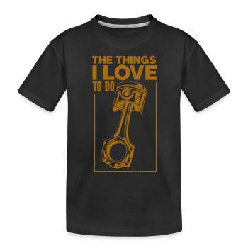 Moto Motocross Bike Racing Motorsport - T-shirt bio Premium Enfant - noir - Devant