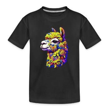 Alpaga - T-shirt bio Premium Enfant - noir - Devant