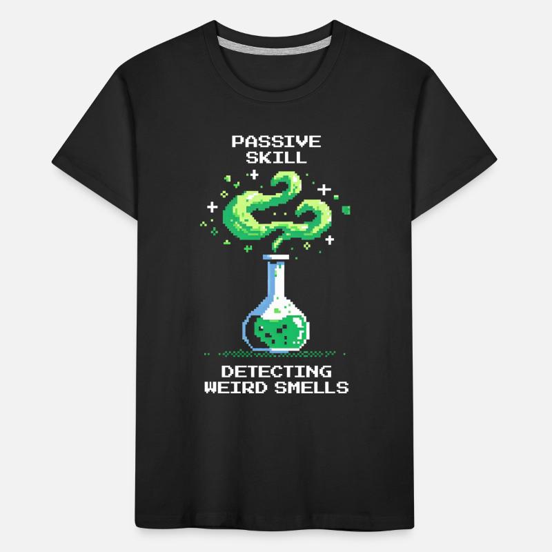 Compétence passive : détecter les odeurs étranges | Chimie T-shirt bio Premium Enfant